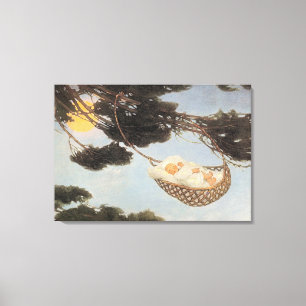 Toile Hush-a-Bye, Baby Nursery Rhyme