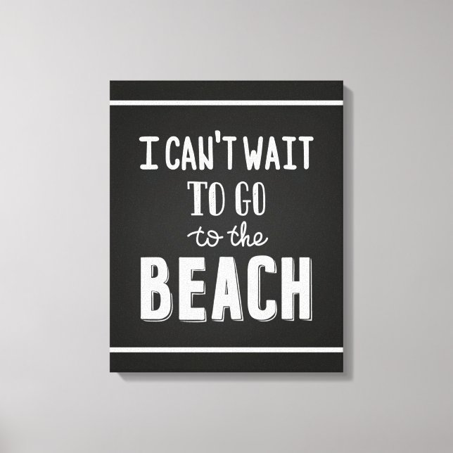 Toile I Can'T Wait (Recto)