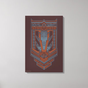 Toile Icône de bouclier de nains d'Ironhill