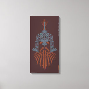 Toile Icône de casque d'armes de Dwarven