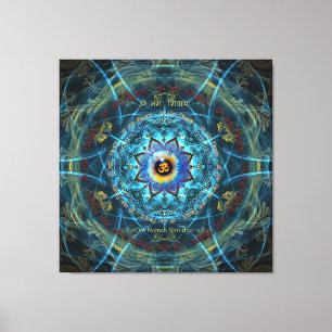 Toile Identité vraie de l'OM Namah ShivayaThe vous-même