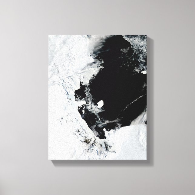 Toile Iiceberg B-15J dans la mer de Ross, Antarctique (Recto)