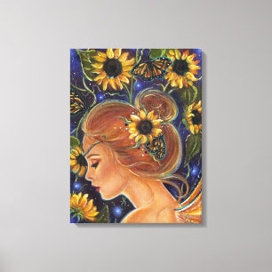Toile Il est temps d'être libre fae canvas print Par Ren