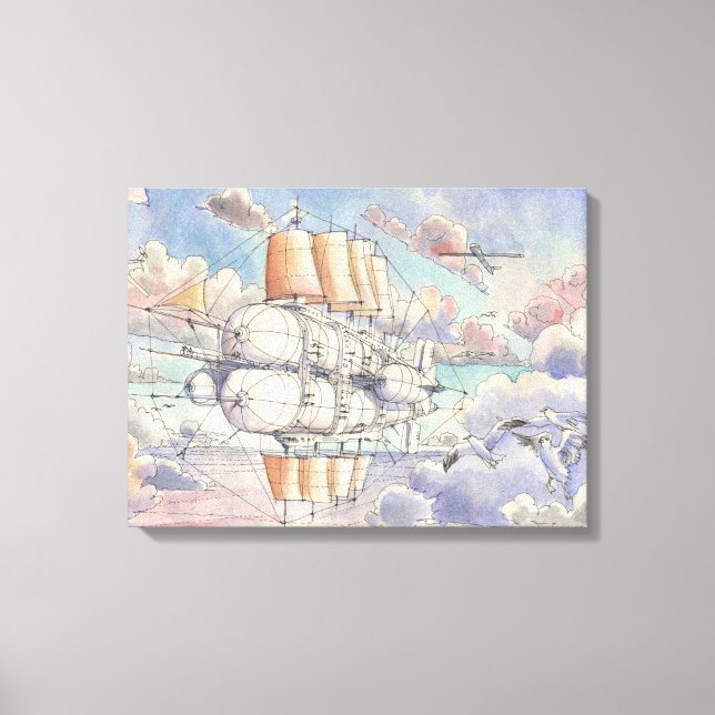 Toile Il Veliero Volante (Recto)