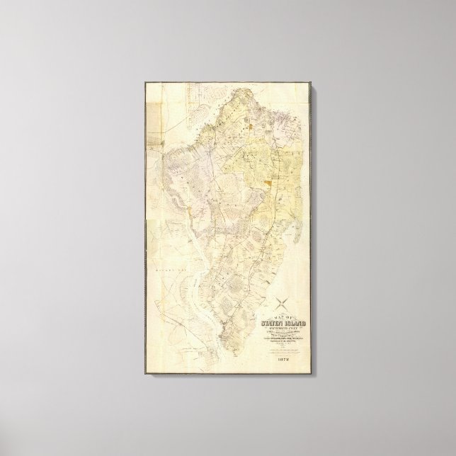 Toile Île Composite Staten (Recto)