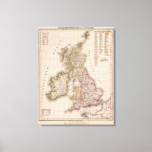 Toile Îles britanniques, Angleterre, Irlande