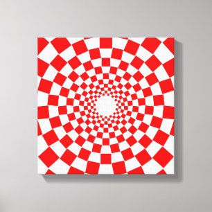 TOILE ILLUSION OPTIQUE