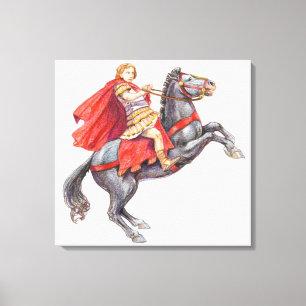 Toile Illustration d'Alexandre le Grand