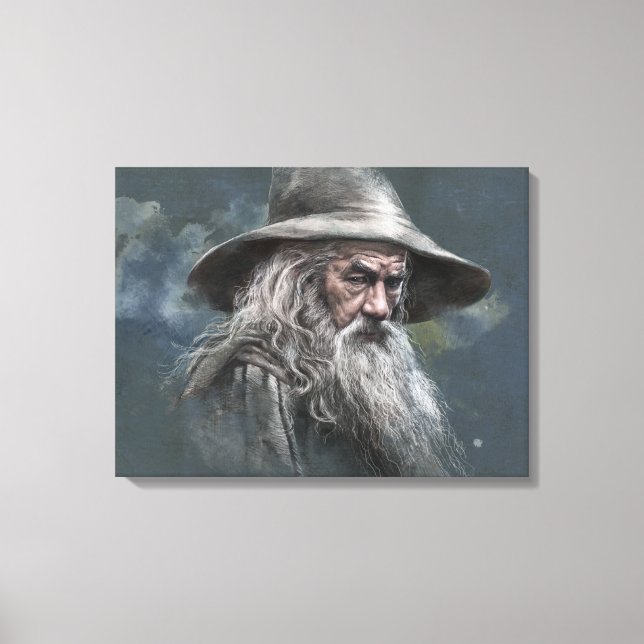 Toile Illustration de Gandalf (Recto)