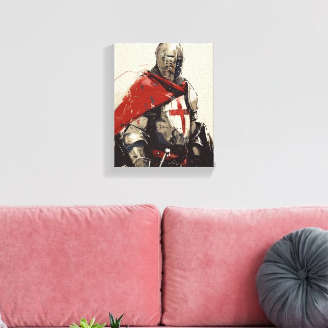Toile Illustration du Chevalier de croiseur (Insitu(Salon))