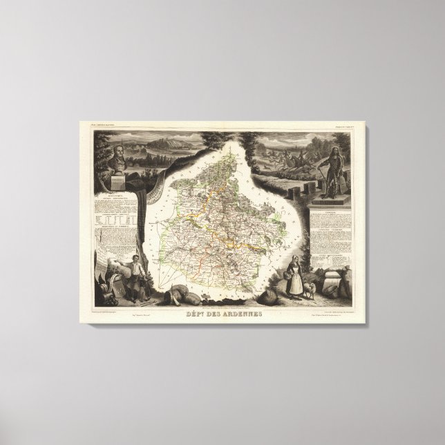 Toile Illustrations de marge (Recto)