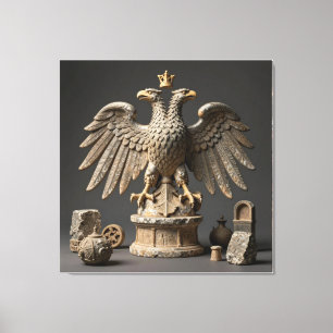 Toile IllyrienAutelReliques-ArtSacréAigleEnsembleVIIHERS