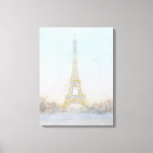 Toile Image de l'aquarelle   d'Eiffel Towe