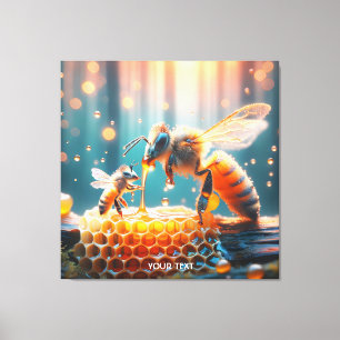 Toile Imaginaire Abeilles mignonnes Momma Baby