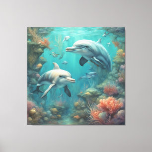 Toile Imaginaire dauphin 7
