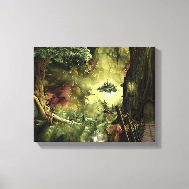 Toile Imaginaire en Amazonie (Recto)