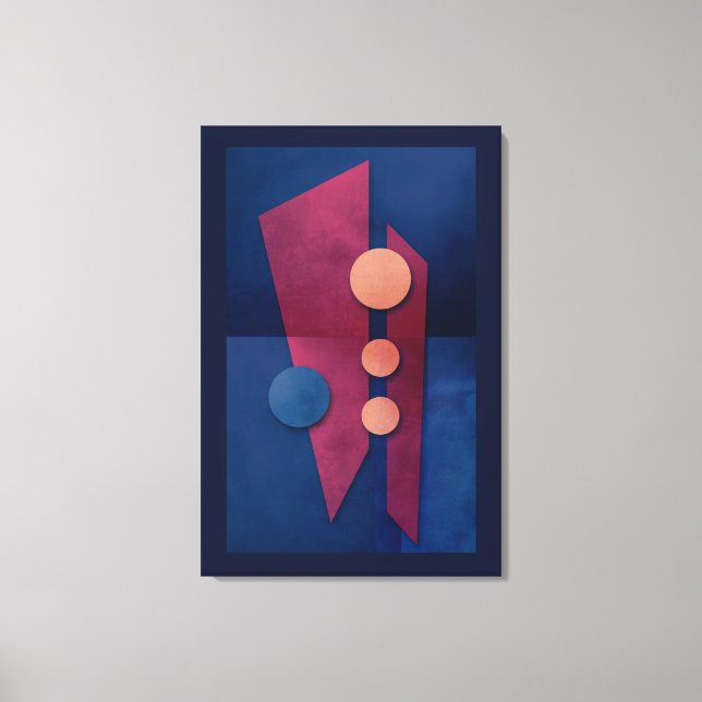 Toile "Imaginaire en G major" Art Abstrait (Recto)