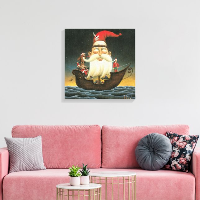 Toile Imaginaire foncé Père Noël Pirate Canvas Art (Insitu(Salon))
