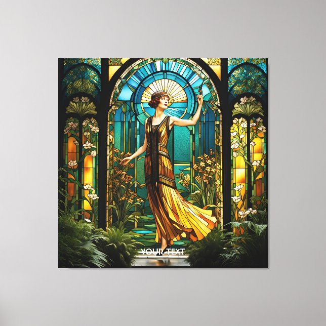 Toile Imaginaire Vivid Vivid Femme En Verre (Recto)