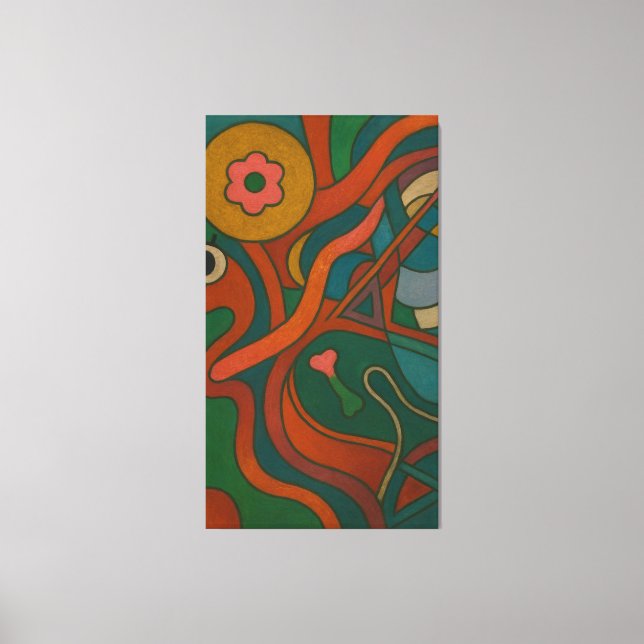 Toile impressão em Tela  (Recto)