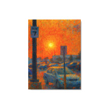 Impressionniste de parking AI Art