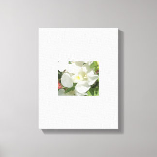 Toile imprimé floral blanc grisfforaday