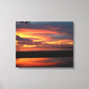 Toile Imprimer Canvas Couché de soleil