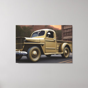 Toile Imprimer Canvas de camion 1942