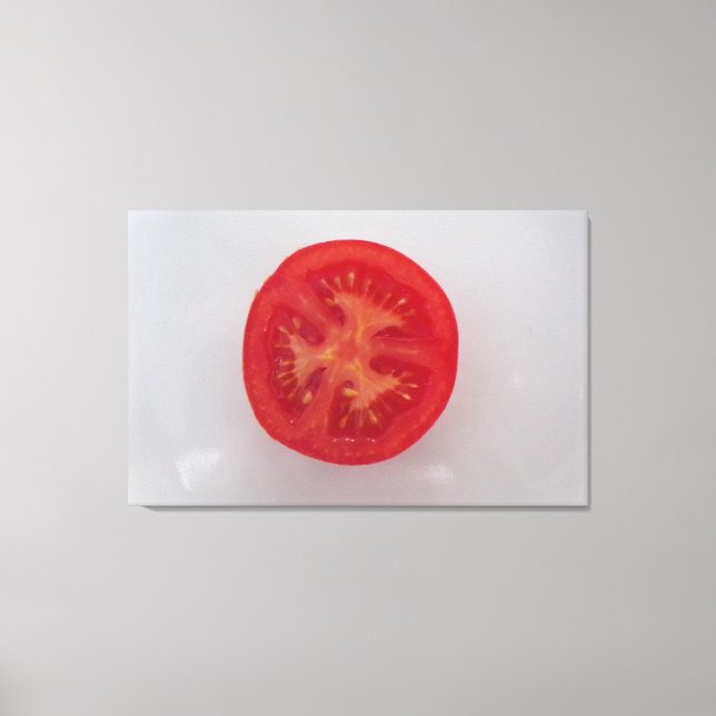 Toile Imprimer l'art photographique "La Tomate" (Recto)