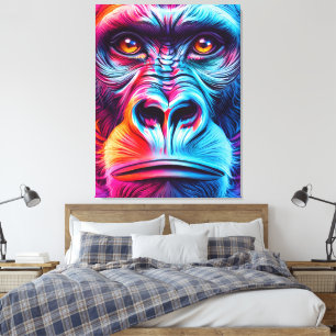 Toile Imprimer - Singe de Gorille