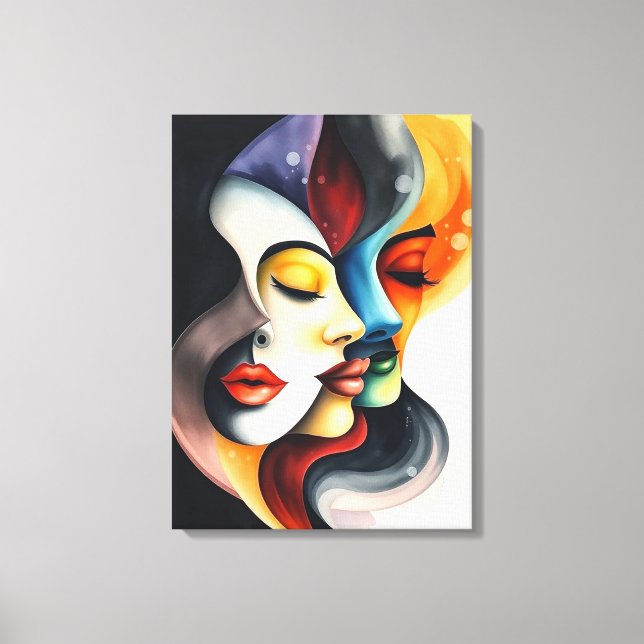 Toile In Loving Memory of Your Pet – Personalized Canvas (Recto)