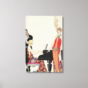 Toile Incantation, illustration pour 'Gazette du Bon Ton