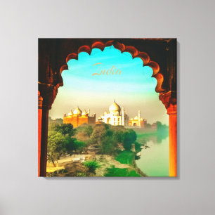 Toile Inde Taj Mahal