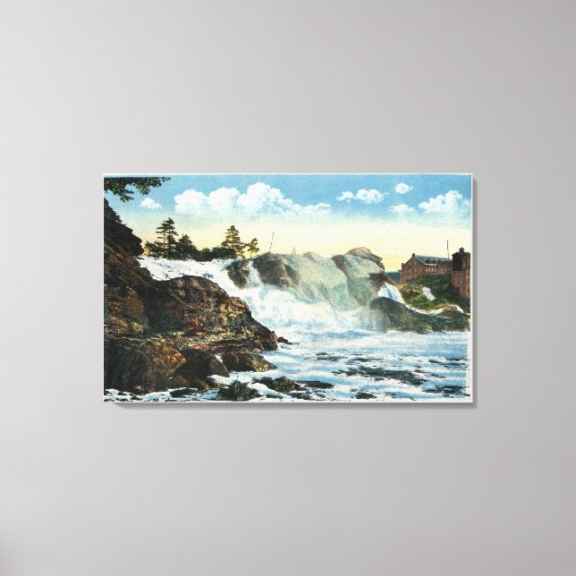 Toile Indian Head et Old Man of the Falls View (Recto)