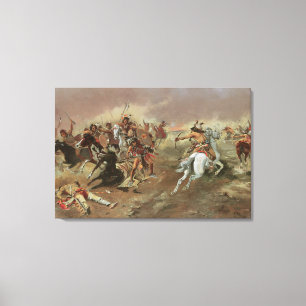 Toile Indiens d'autrefois, Pour la Suprématie de CM Russ