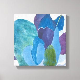 Toile Indigo faux I