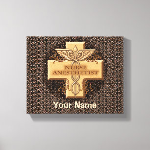 Toile Infirmière Anesthetist Caduceus