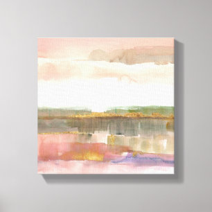 Toile Influence de la ligne et de la couleur Gold Crop