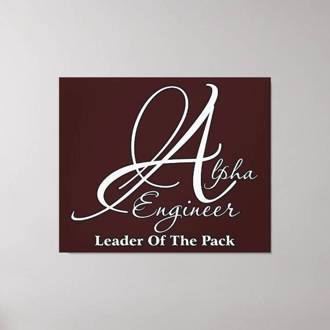 Toile Ingénieur Alpha (Recto)