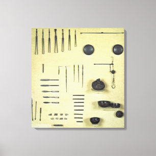 Toile Instruments du coque d'un oculiste, de Reims