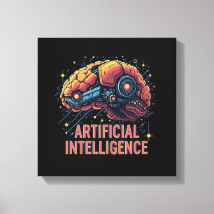 Toile Intelligence Artificielle Céréale Art