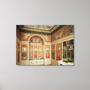 Toile Intérieur de la salle de bain Napoléon, construite
