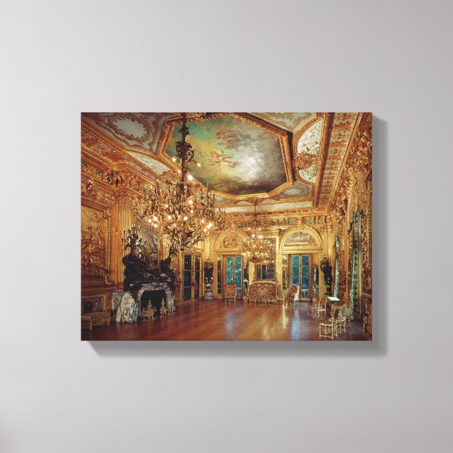 Toile Intérieur de la salle de musique (Recto)