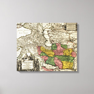 Toile IranPanoramic MapIran