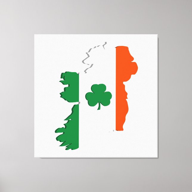 Toile Ireland map (Recto)