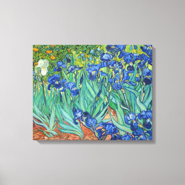 Toile Irises par Van Gogh (Recto)