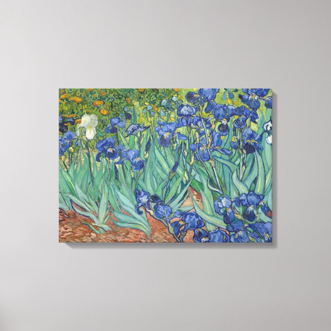 Toile IRISES VINCENT VAN GOGH Canvas Imprimer (Recto)