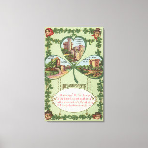 Toile Irlande Forever - Châteaux de liège et de Killarne