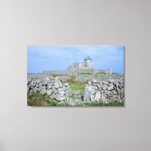 Toile Irlande, Inishmore, île d'Aran, fort de Dun Aengus