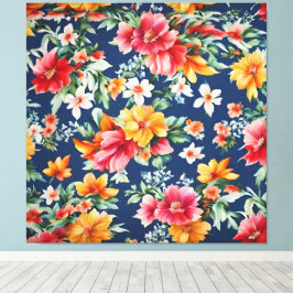 Toile Italien Extraordinaire été brillant modèle floral